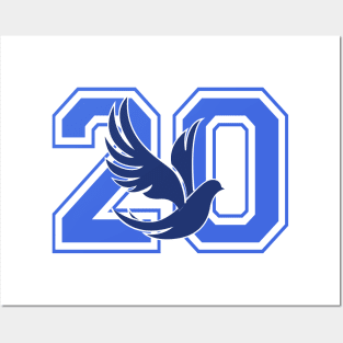 Zeta Phi Beta 1920 - 2020 Dove Posters and Art